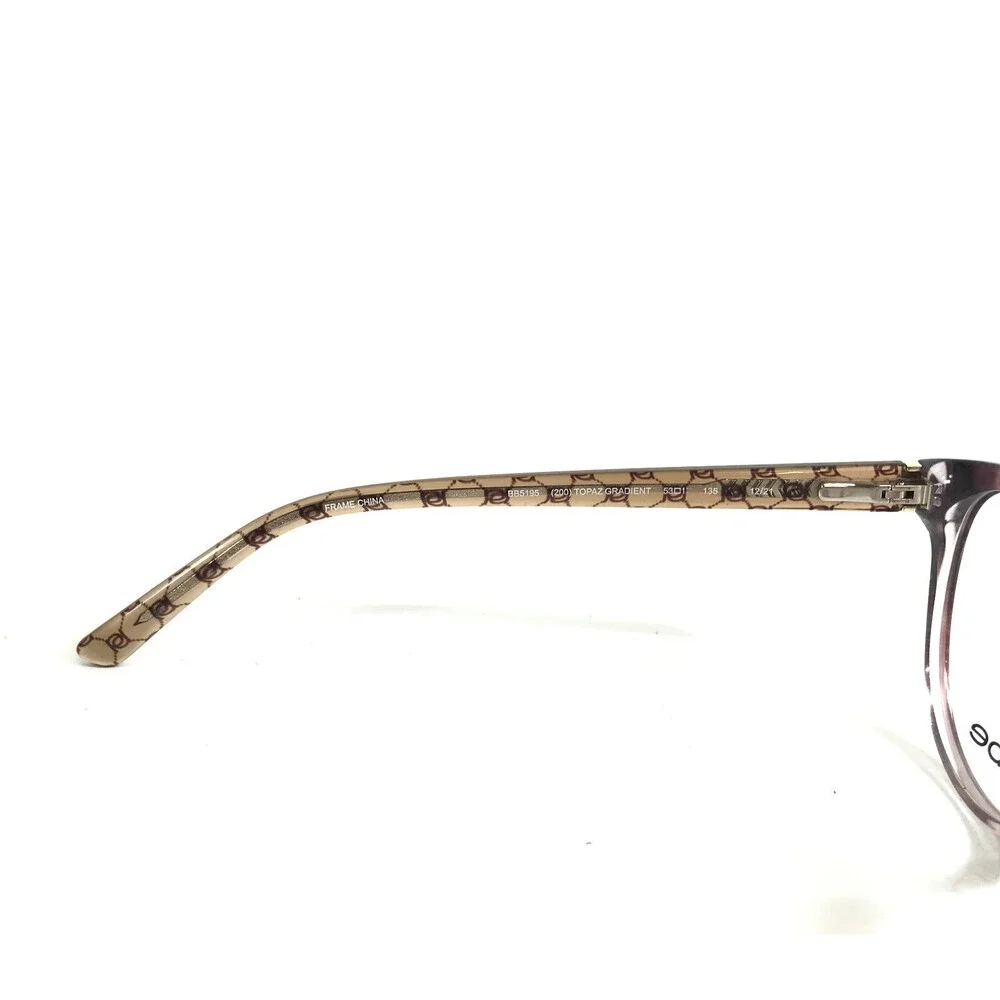 Bebe Eyeglasses Frames BB5195 200 TOPAZ GRADIENT Cat Eye Full Rim 53-17-135